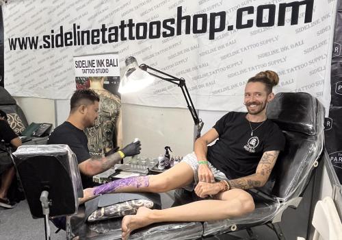SIdeline Tattoo Shop for Bali Tattoo Expo