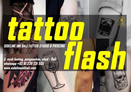 TATTOO FLASH on March 2022 at Sideline Ink Bali Tattoo Studio and Piercing